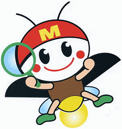 滋賀県・守山市ほたるマスコットキャラクター「もぴか」の画像。